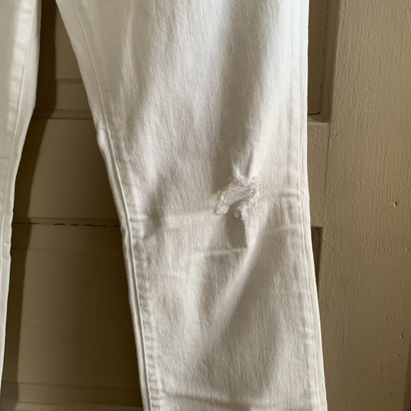 White Bootcut Jeans - Picture 5 of 11